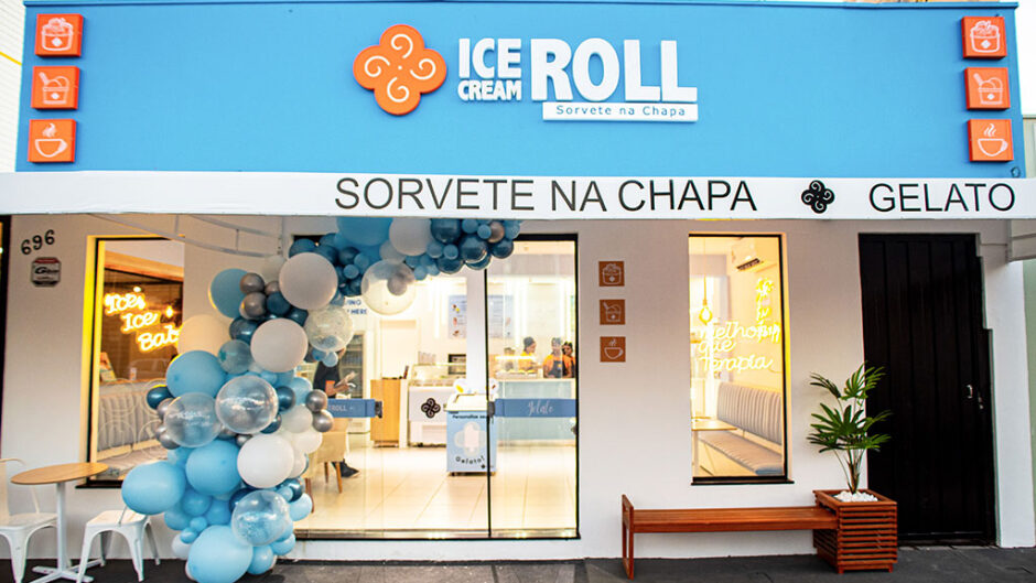 Ice Cream Roll - Franquia de Sorvete na Chapa - Modelo Loja