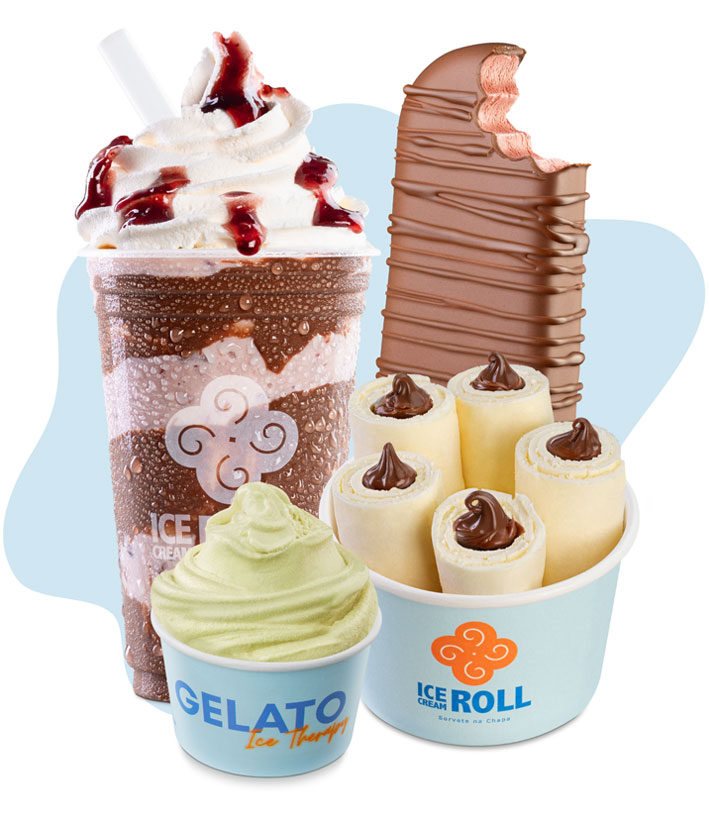 Ice Cream Roll - Franquia de Sorvete na Chapa